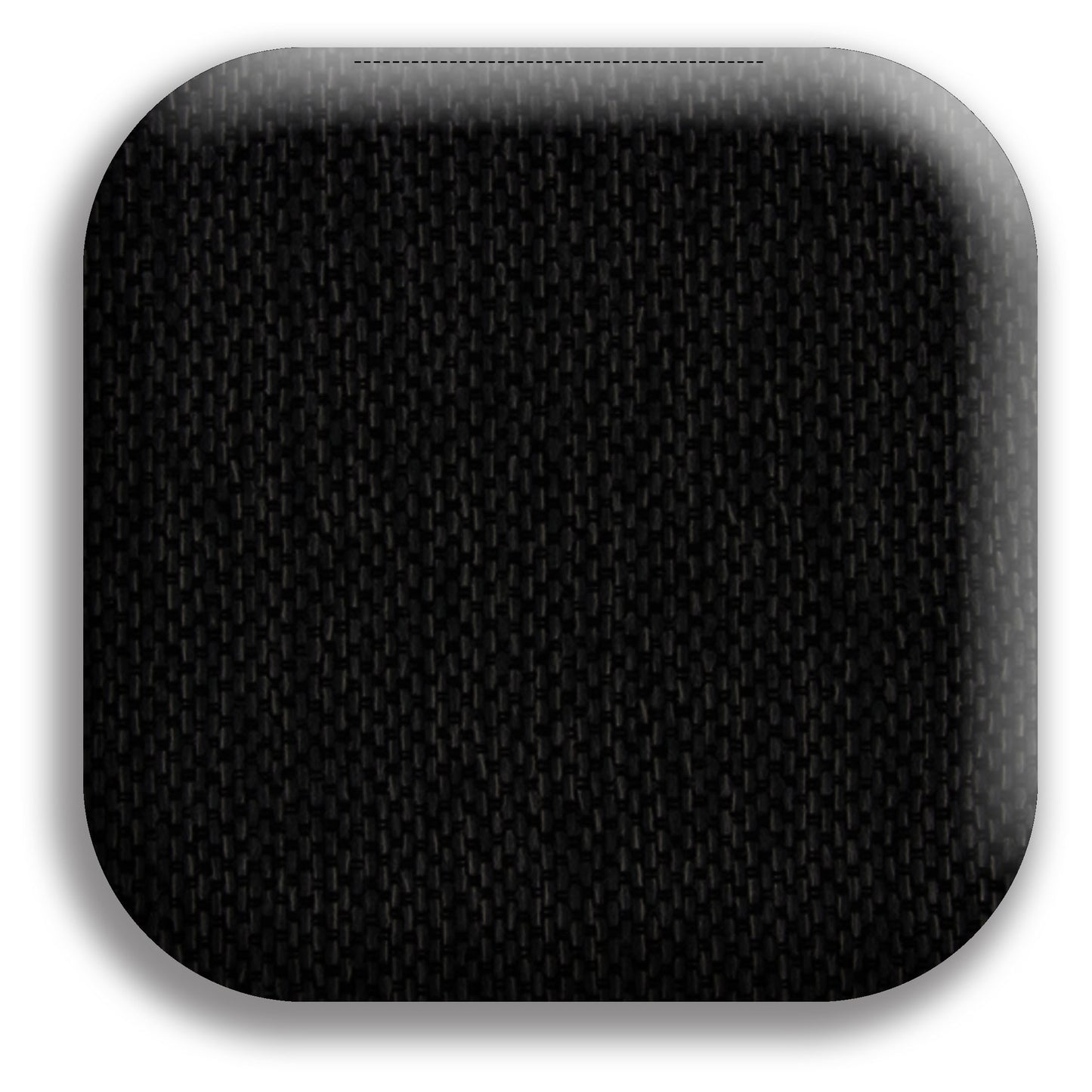 Hybrid carpet for Cornhole bags shown in black. Commonly used as slow side 5 speed.