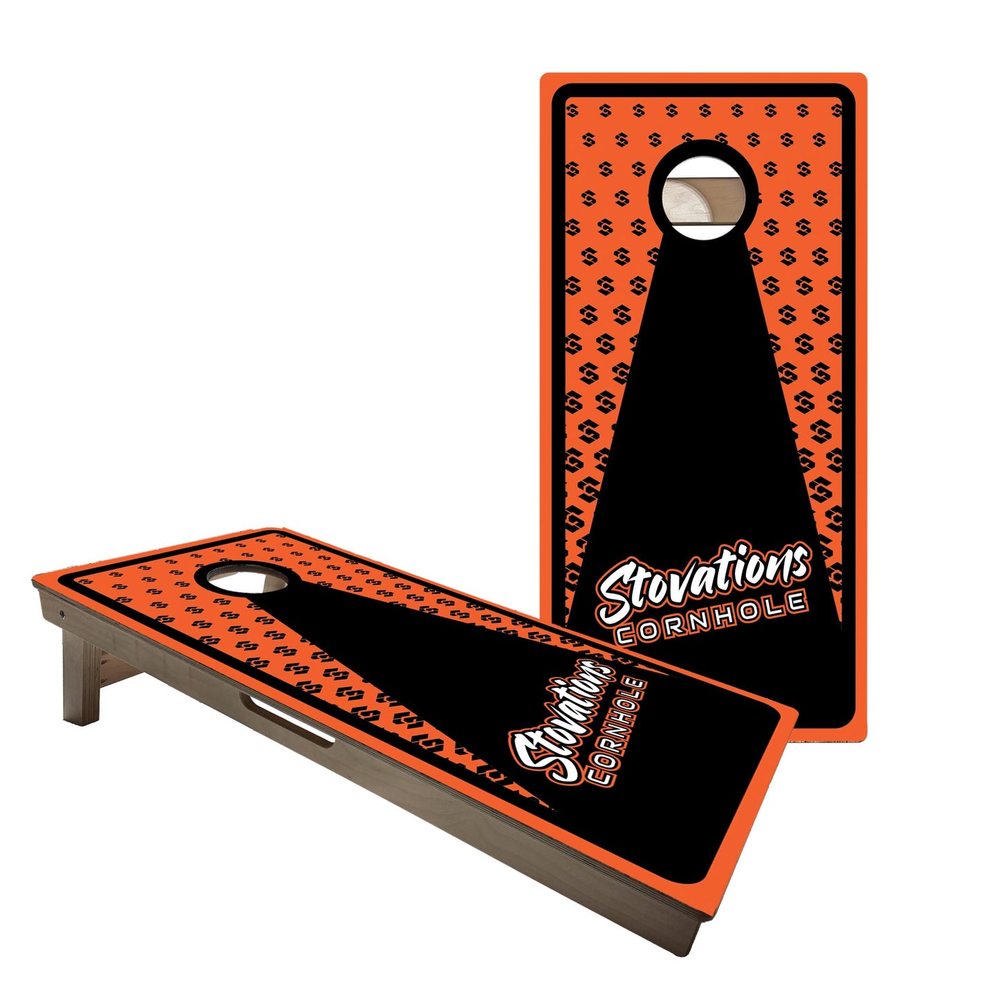 Keyhole Cornhole Board Set