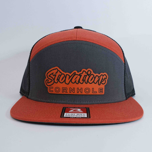 7 Panel Flat Bill Hat - Richardson 168