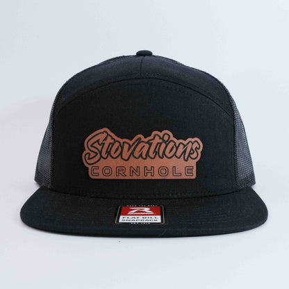 7 Panel Flat Bill Hat - Richardson 168