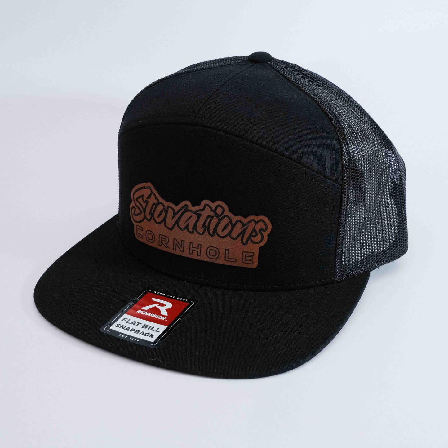 7 Panel Flat Bill Hat - Richardson 168