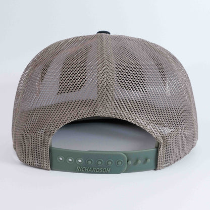 7 Panel Flat Bill Hat - Richardson 168