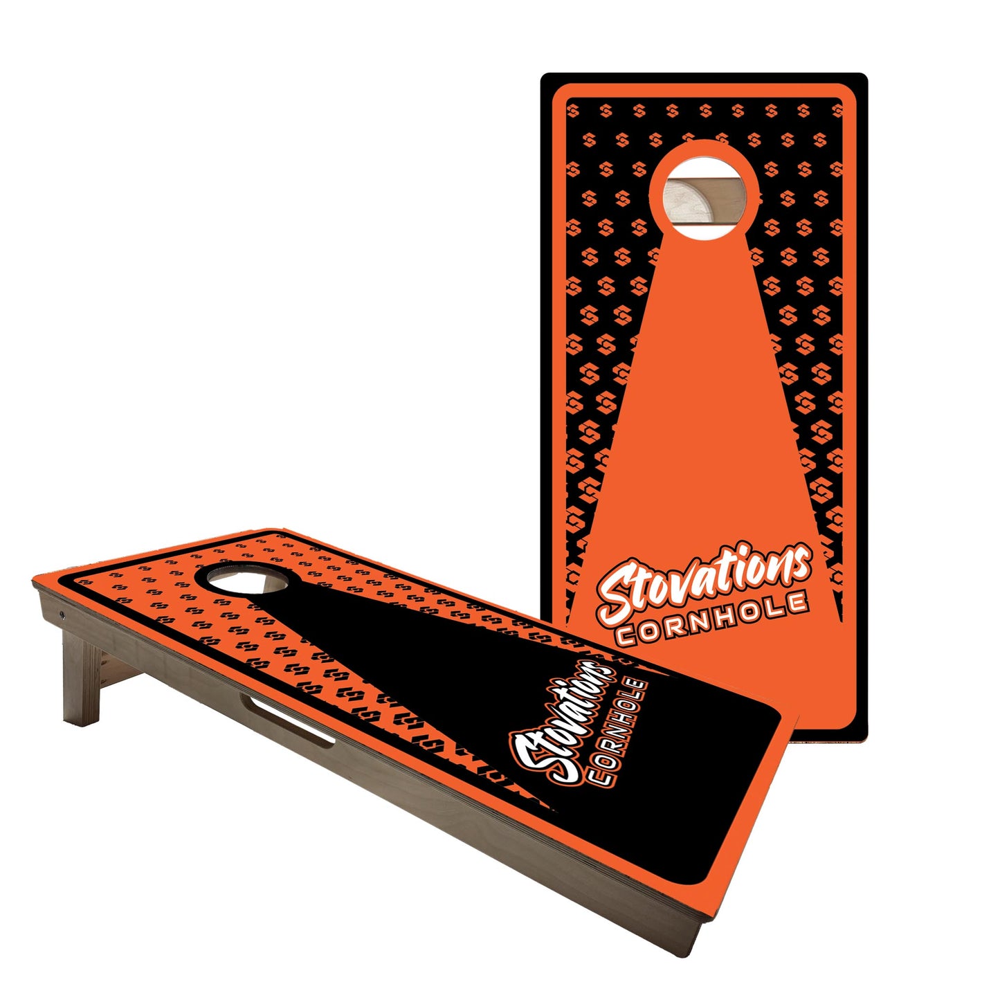 Keyhole Cornhole Board Set
